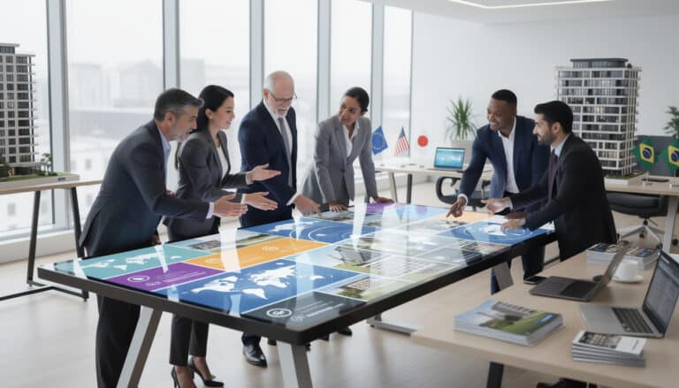 découvrez nos solutions de création de site web immobilier favorisant les partenariats inter-agences et le partage de listings internationaux pour booster votre visibilité et vos ventes.