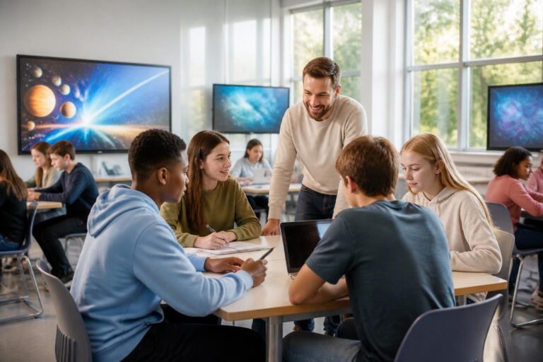 découvrez comment la classe inversée révolutionne l'éducation en augmentant l'engagement des élèves grâce à une approche active et participative.