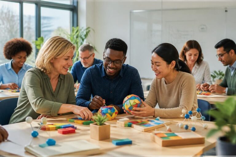 découvrez comment l'apprentissage par le jeu stimule la motivation intrinsèque des professionnels de l'éducation, améliorant ainsi leur engagement et leurs pratiques pédagogiques.