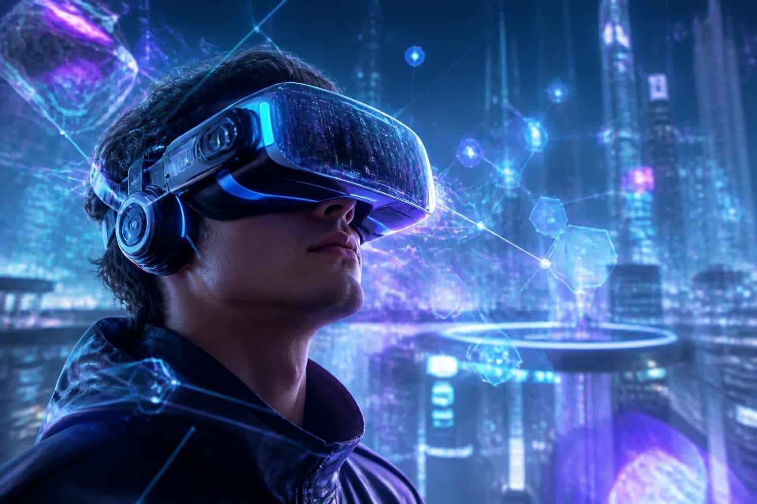 découvrez comment la réalité virtuelle et l'immersion dans les métavers s'entrelacent grâce aux avancées high-tech, transformant notre expérience digitale et ouvrant de nouvelles perspectives interactives.