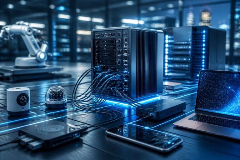 découvrez comment l'edge computing et le traitement local des données révolutionnent la high-tech en offrant rapidité, efficacité et sécurité aux technologies de demain.