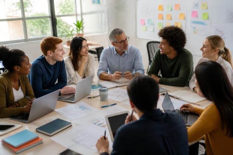 découvrez comment l'apprentissage collaboratif influence positivement la dynamique de groupe dans le secteur éducatif, favorisant l'engagement et la réussite des apprenants.