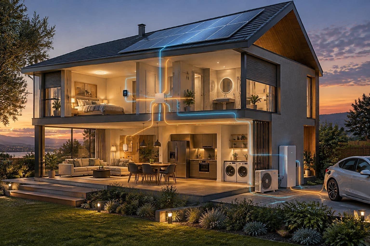 découvrez comment la domotique intégrée optimise la gestion énergétique de la maison intelligente grâce aux innovations high-tech.